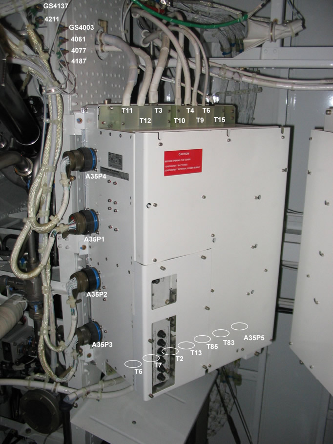 Left DC Power Center